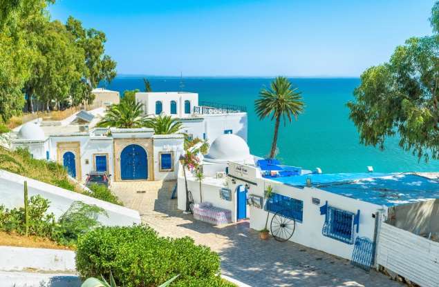 Le Charmant Village Bleu Et Blanc De Sidi Bou Sa d Le Charmant Village Bleu Et Blanc De Sidi Bou Sa d